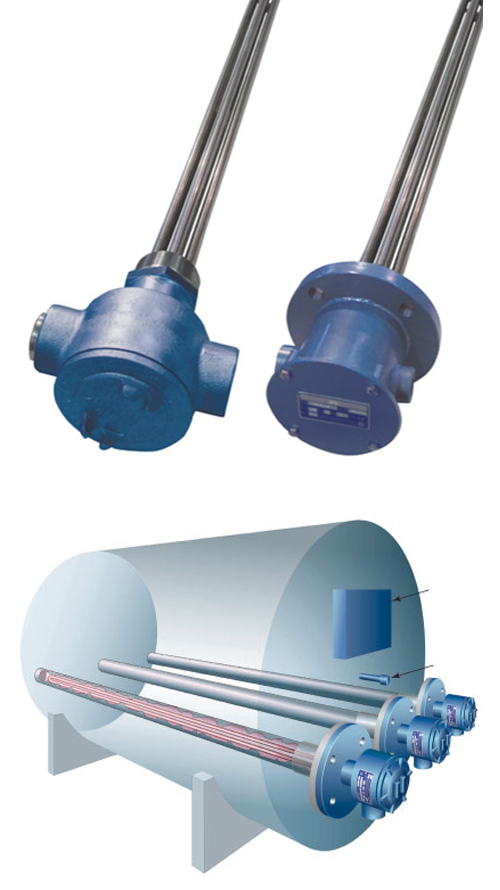 Pipe Insert Immersion Heater